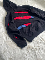 Ripped Spider-Man Hoodie (Front and Sleeves)