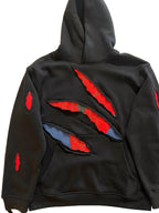 Ripped Spider-Man Hoodie (Front and Sleeves)
